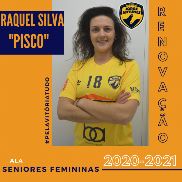 Raquel Silva renovou com o Desportivo Jorge Antunes