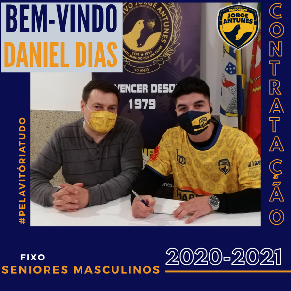 Daniel Dias é reforço dos Seniores Masculinos para 2020/2021