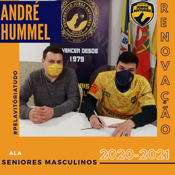 André Hummel renovou com o Desportivo Jorge Antunes