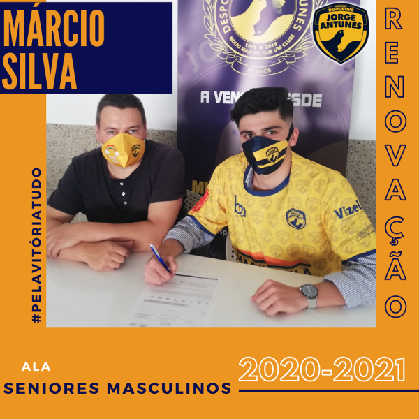 Márcio Silva renovou com o Desportivo Jorge Antunes