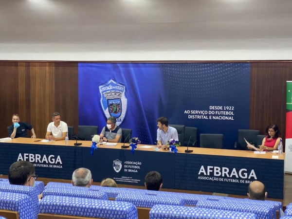 Desportivo Jorge Antunes marcou presença em reunião da AF Braga
