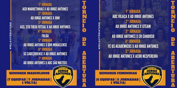 Definido o calendário do Torneio de Abertura da AF Braga