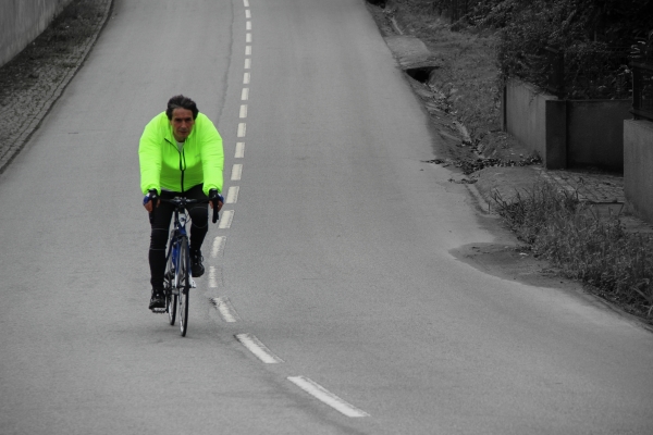 Cicloturistas pedalaram em Vizela