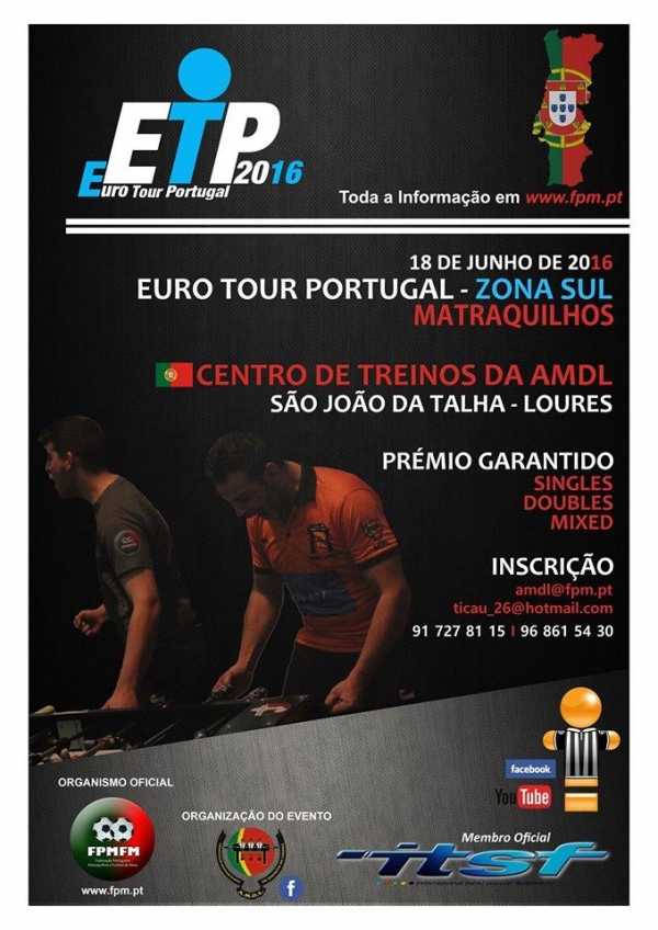 DJA no Euro Tour do Sul