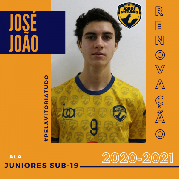 José João renovou e prepara-se para representar os Sub-19 do DJA