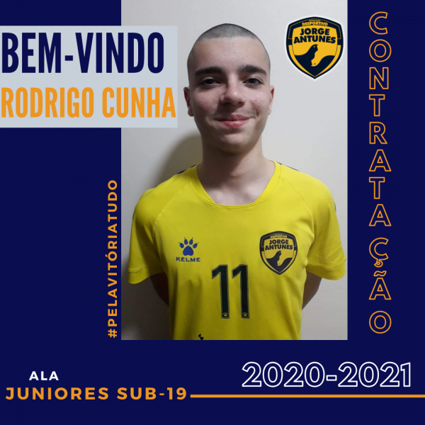 Rodrigo Cunha é reforço dos Sub-19 do DJA para 2020/2021