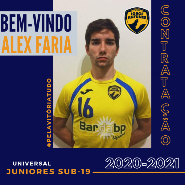 Alex Faria é reforço do DJA para 2020/2021