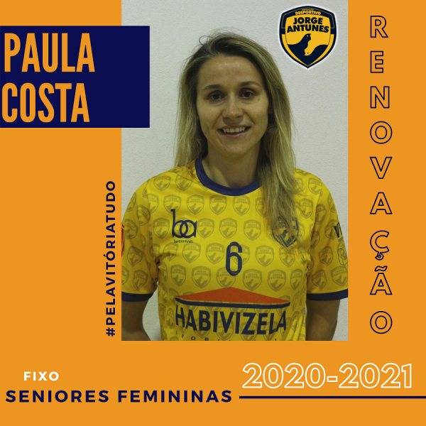 Paula Costa renovou com o Desportivo Jorge Antunes