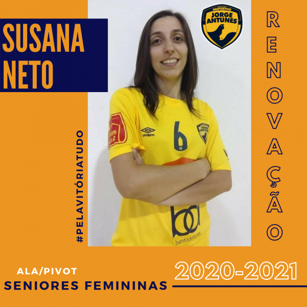 Susana Neto renovou com o Desportivo Jorge Antunes