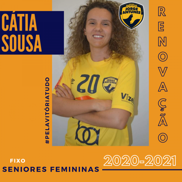 Cátia Sousa renovou com o Desportivo Jorge Antunes